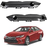Aemrovi Front Bumper Bracket Compatible with Toyota Camry 2015-2017 - Driver and Passenger Side Pair, Direct Fit for TO1032121 TO1033121 52535-06190 52536-06190, ABS Plastic (Camry 2015-2017)