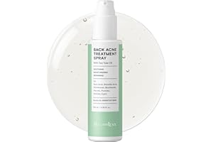 BellamiLuxx Back and Body Acne Treatment: Effective Bacne Treatment for Clear, Soothe & Moisturize with 2% Salicylic Acid & T