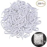 100 Ganci Per Tende Scorrevoli - Set Con Ganci E Alianti Per Doccia E Finestre - Foto 12