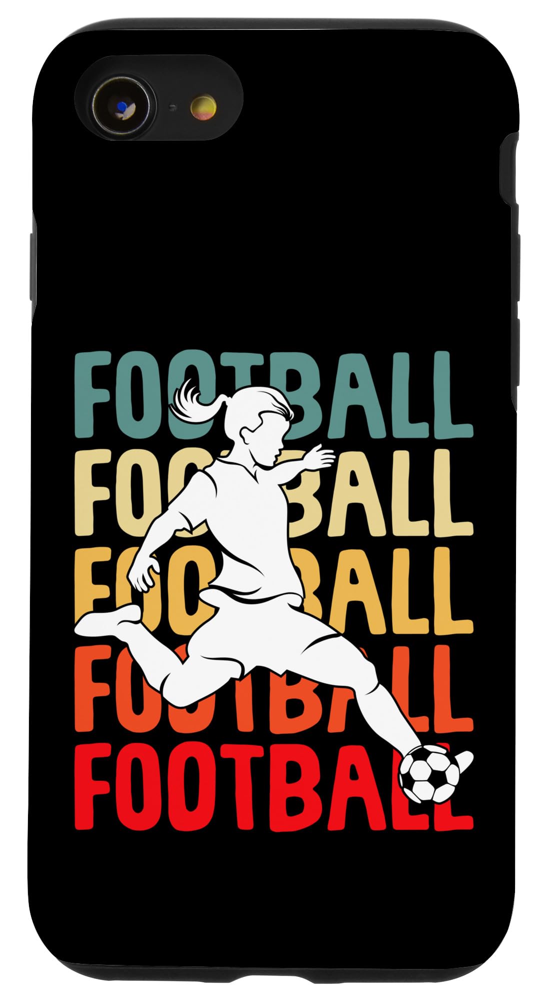 Football Girls Youth Case for iPhone SE (2020) / 7 / 8