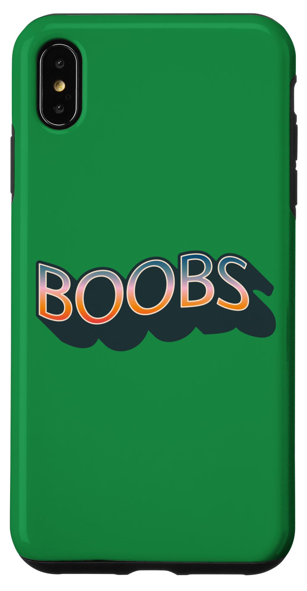 iPhone XS Max BOOBS Vintage Vibes Design Case