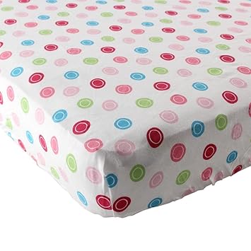 fitted crib sheet size