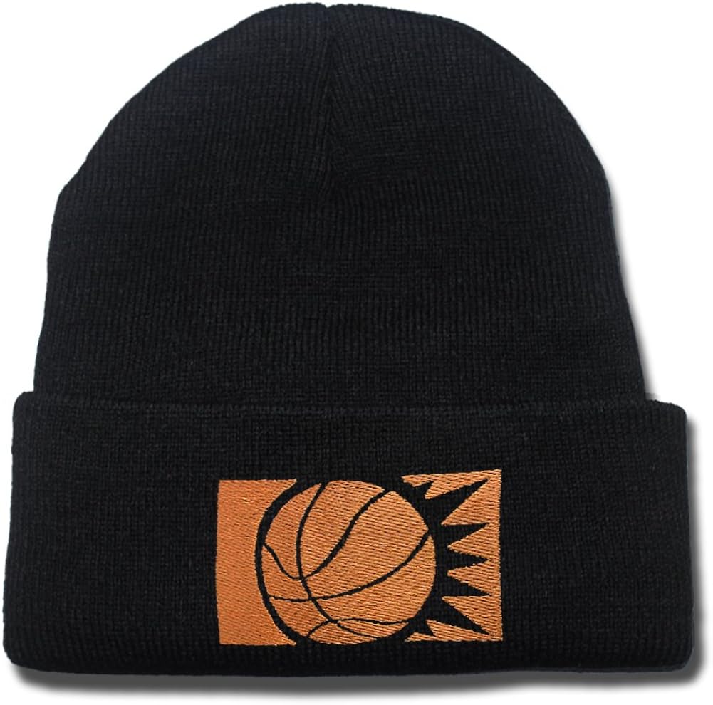 Phoenix Suns Basketball Beanie Embroidery Beanies Skullies Knitted Hat