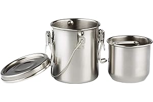 MYARTOOL Paint Brush Washer, Portable Leak-Proof Brush Cleaner with Lid and Filter Screen, 3-1/4" tall x 3" dia.