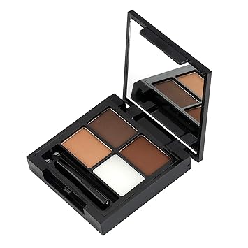 Swiss Beauty Eyebrow Palette (Shape My Brows 3 Brows Powder+1 Wax Cream), Eye MakeUp, Shade-02, 5g