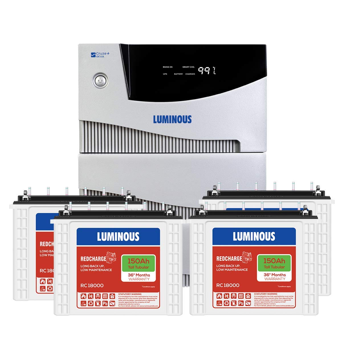 luminous red charge rc 18000