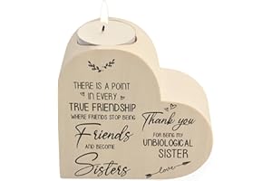 Luckyyds Unbiological Sister Best Friend Candle My Bestie Candle Bestie Candle Holder Sister Candle