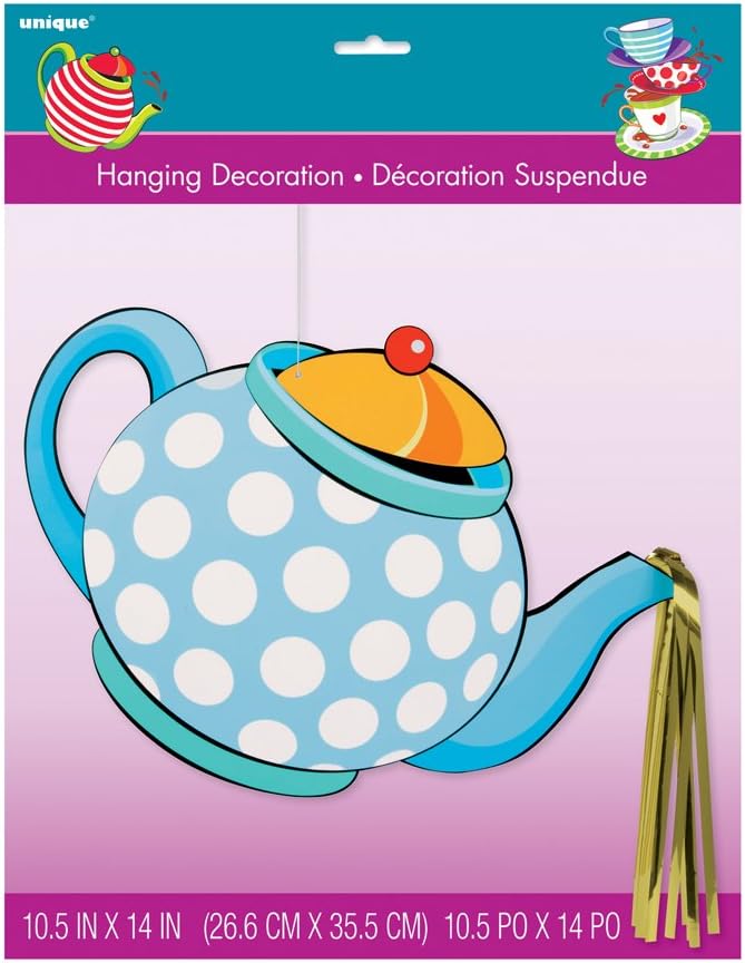 Amazon Com Hanging Teapot Mad Hatter Tea Party Decoration
