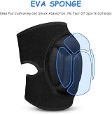 flintronic Knee Pads Set L 50x21cm 20mm Thick Anti-Slip EVA Work Protection view 5