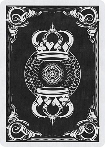 The Crown Deck (BLACK) from The Blue Crown - Tricks, Cool Collectable Cards, Custom Design Decks, Cards For Magicians, Designer Deck
