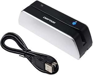 MSR X6BT USB & Bluetooth Swipe Card Reader Writer Mag 3-Track MSRX6BT Compatible with EasyMSR MSR605X MSR206 MSR606