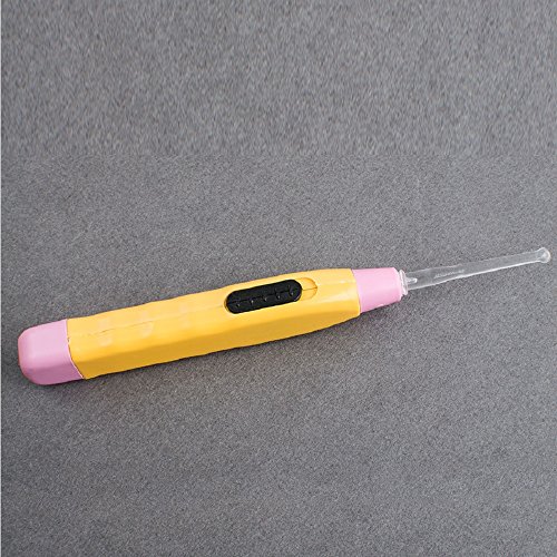 Tinsay Tonsil Stone Remover Tool Ear Pick Wax Remover LED Light+ 3 Adapters Home Use Oral Care - Thumbnail 4
