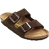 Birkenstock Arizona Soft Footbed Mocha Suede Narrow Width - EU Size 37 / Women's US Size 6-6.5