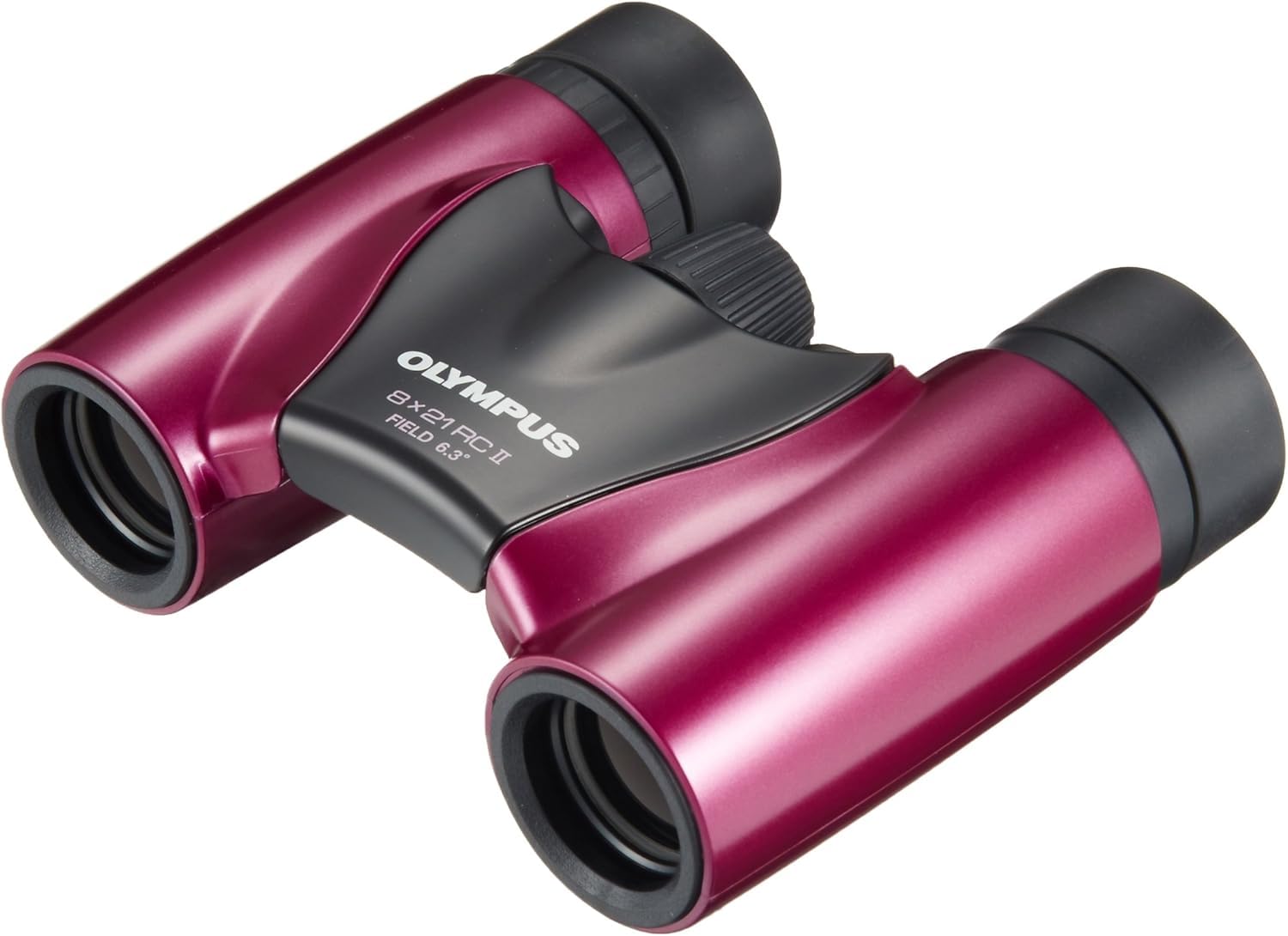 Olympus 8 x 21 RC II Binoculars - Metal Magenta