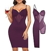Popilush Corset Dress Shapewear Bodycon Dresses for Women Party Midi Dresses Club Outfits