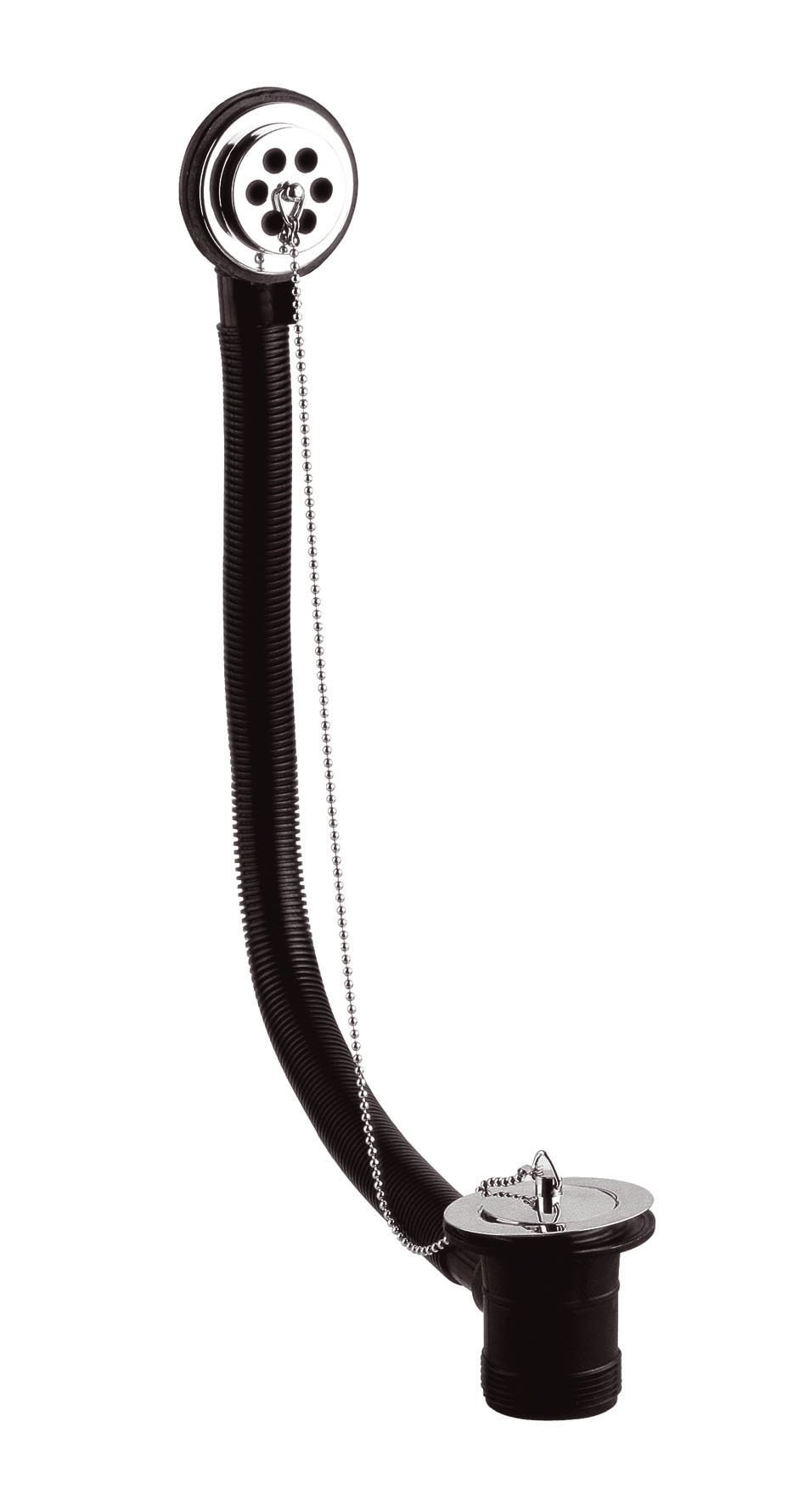 Antique Gold Combination Bath Waste - complete plug & chian