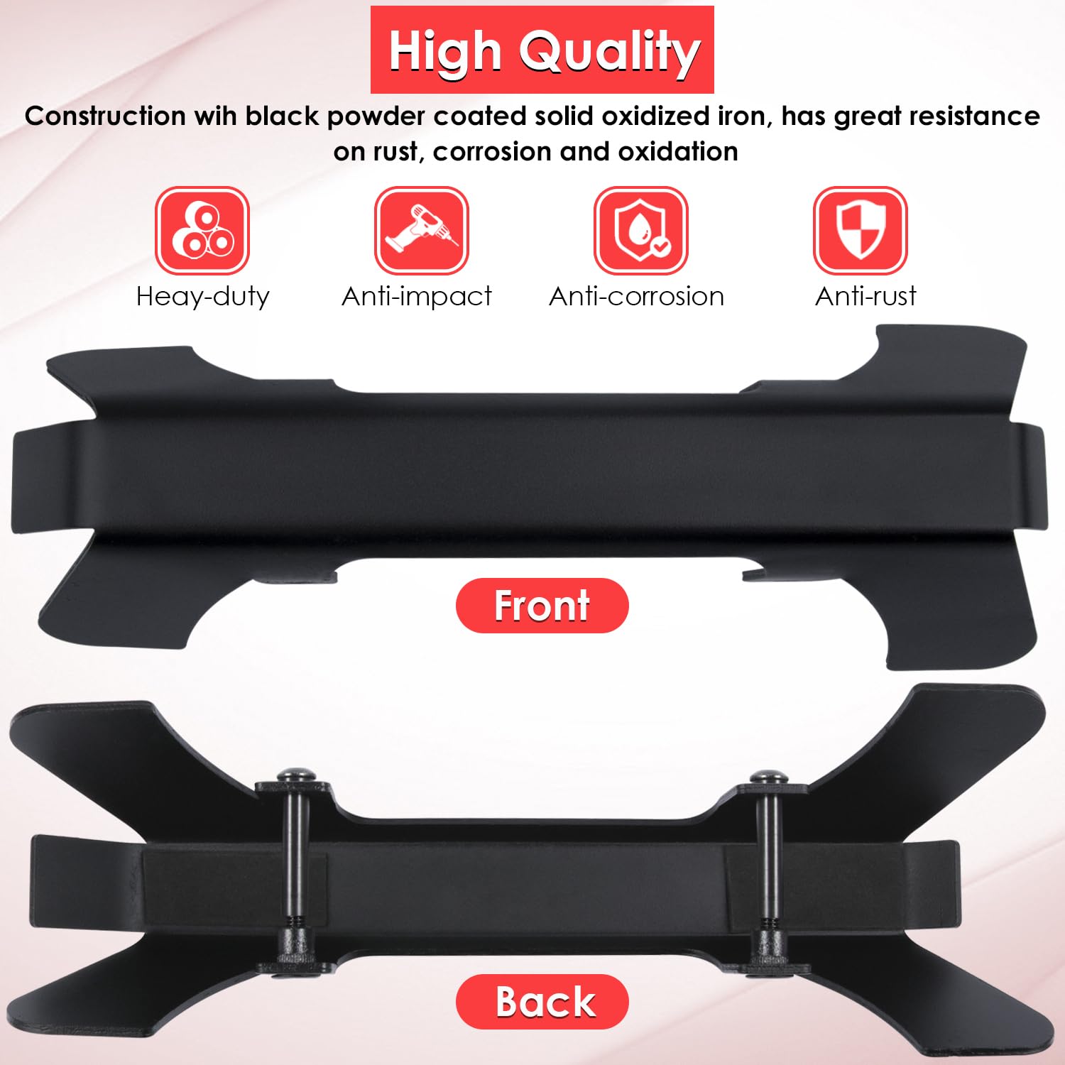 Yoursme Generator Theft Deterrent Security Bracket for Honda EU2200i, EU2000i, EU2000i Companion, EU2000i Camo Heavy-Duty Protection Bracket with Tamper-Proof Bolts, Replace for 63230-Z07-010AH