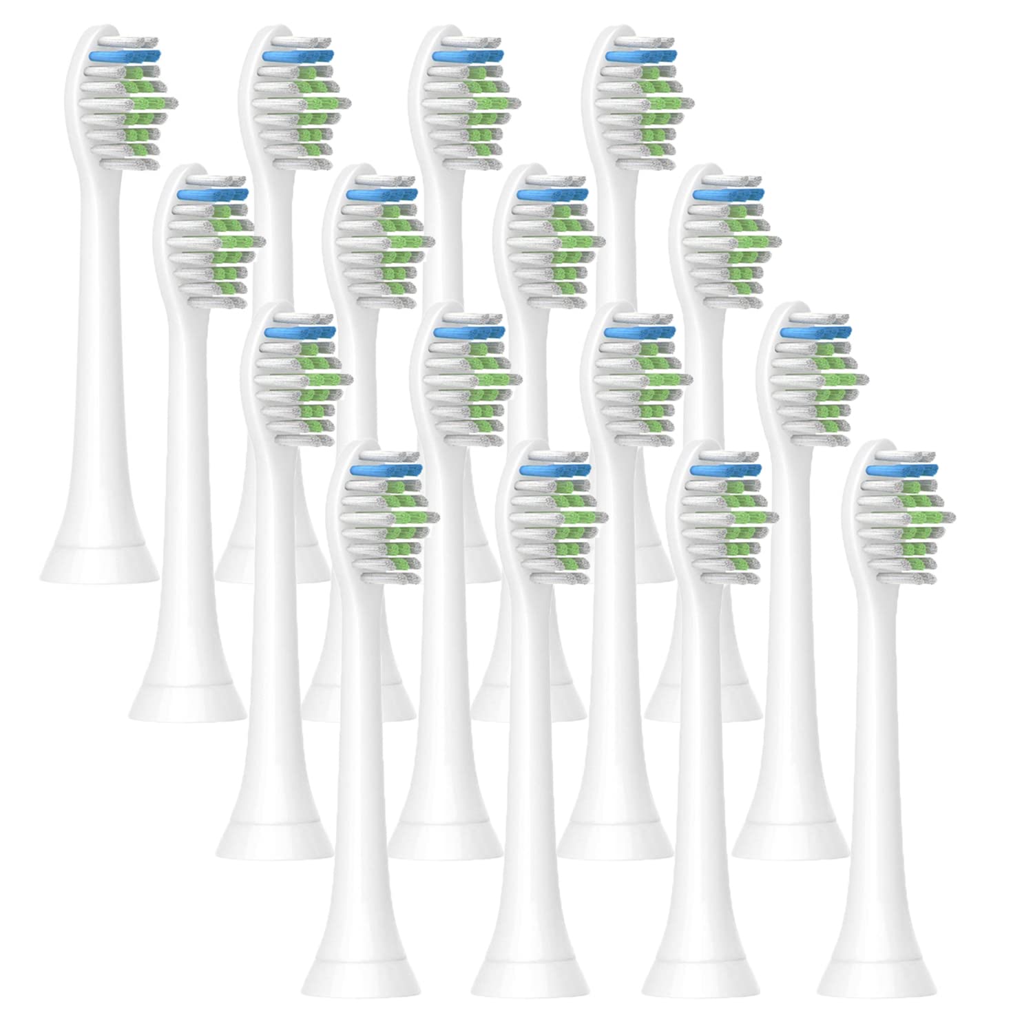 電動歯ブラシ 替えブラシ フィリップス ソニッケア 対応 フィリップスソニッケアー 替えブラシ HX6064 Sonic 4セット16本入り 互換ブラシ商品画像