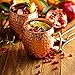 MangGou Moscow Mule Copper Mugs 18 oz - set of 2 - Drinking Beer Mugs,100% Handcrafted Prue Solid Copper Mugs with Brass Handle,Mug Gift Set