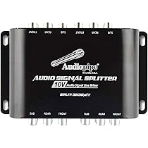 Audiopipe RCA 1 In /3 Out 10V Audio Signal Line Driver with Remote