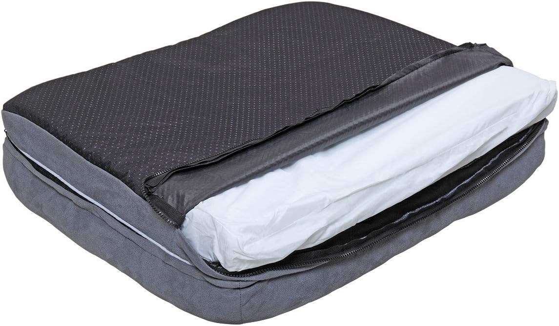 nobrand GMHAHA Pet Dog Bed Lounge Sofa Bed with Memory Foam & Removable Cover for Dogs & Cats Puppy Cushion House (Large 45.5x33.5 inch) : Pet Supplies