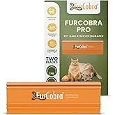 FurCobra Pro Pet Hair Remover 4.33" - Lightweight, Compact Cat Dog Fur Remover, Scraper, Cleaner for Bed, Couch, Carpet, Home