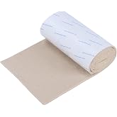Felt Furniture Pads, 40 x 5 x 0.12 Inch Felt Strips | Non Slip Self Adhesive Cuttable Heavy Duty Felt Tape for Protecting Hardwood Floors Chair Wall Protector, Beige