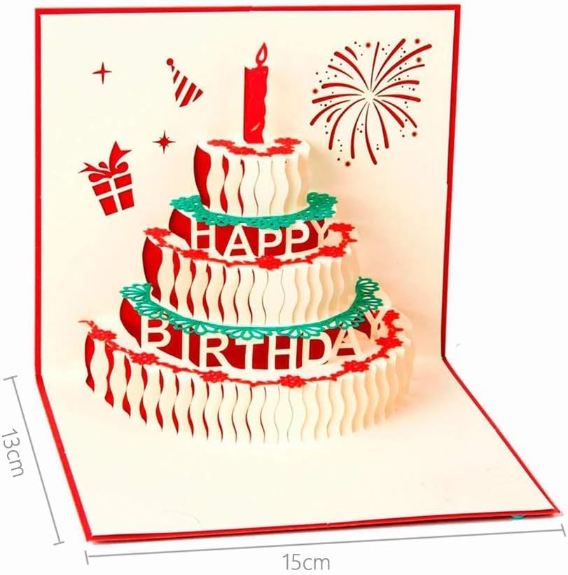 Carte De Voeux 3d Gateau Danniversaire Fleur Du Soleil 3d Convenable Saint Valentin Cadeau Damour Anniversaire Anniversaire Mariage Dinvitation 2 Pcs Carte 3d Carte Pop Up Carte Fournitures De Bureau Cartes Et Papier
