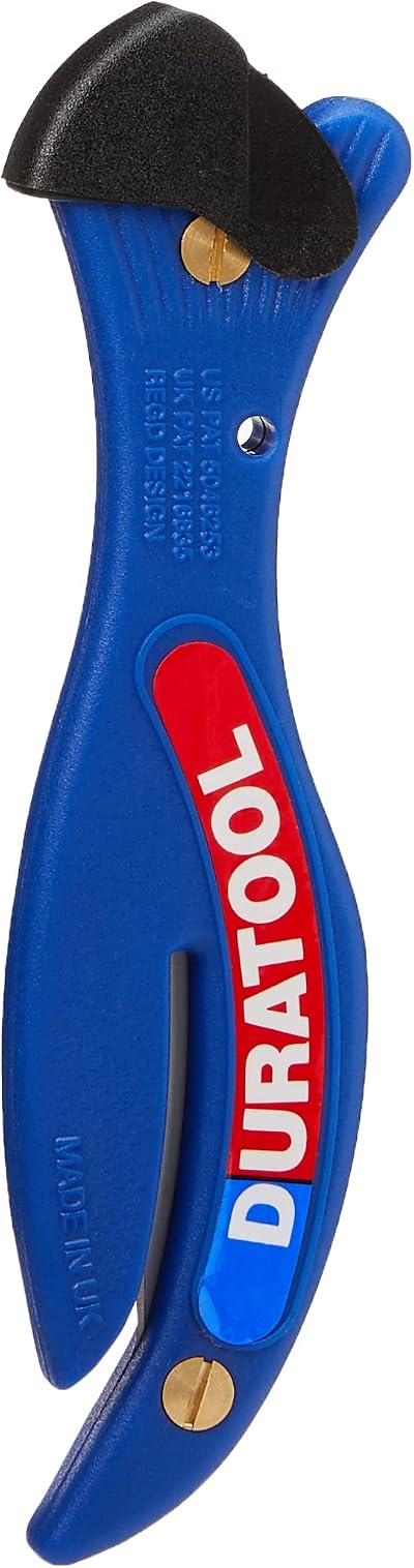 Duratool F200 Fish Style Safety Knife Blue Brand Duratool