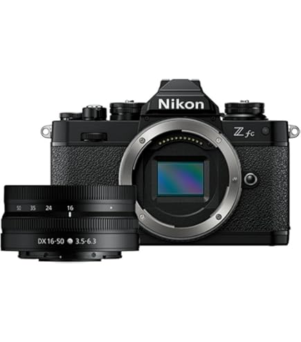 【8日まで特価】Nikon Zfc 28/2.8 SE KIT &amp;DX16-50 Amazon.com : Nikon Z fc DX-Format Mirrorless Camera with NIKKOR Z