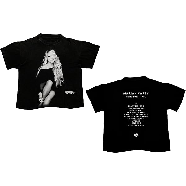 Mariah Carey Official Merch Mimi Live in Las Vegas T-Shirt