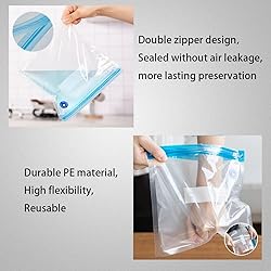 Mantianstar Sous Vide Bags-30pcs Reusable Vacuum