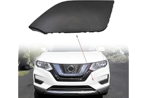 FZJDSD Front Bumper Tow Hook Cover 622A0-6FL0H Compatible with Nissan Rogue CVT AWD FWD Rogue Hybrid 2017 2018 2019 2020 Replace 622A0-6FV0A