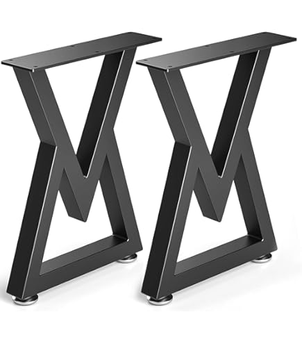 Y-CFHFC 12 Inch Trapezoid Metal Table Legs Bench Legs,DIY Furniture For - View #2