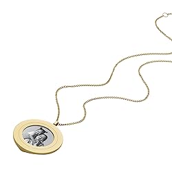 Fossil Women's Harlow Locket Collection Gold-Tone