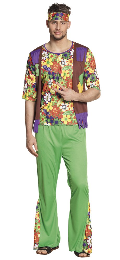 Boland 83877 Adult Costume Woodstock Man, Men, L