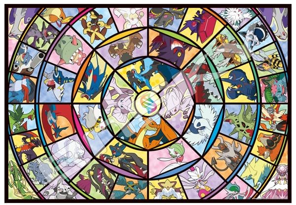 エンスカイ(ENSKY) ポケットモンスター メガシンカ集合! ジグソーパズル 1000ピース 73.5x 51cm 紙製 1000T-560