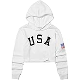 Kids Girls Leather Plaid Long Sleeve Crop Top Hoddie Cropped Sweatershirts