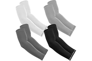 APEXUP Cooling Arm Sleeves for Men Women, UV Sun Protection UPF 50, Volleyball Arm Sleeves Compression Sleeves for Outdoor