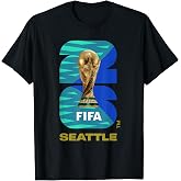 FIFA World CUP26 Seattle Trophy Color T-Shirt
