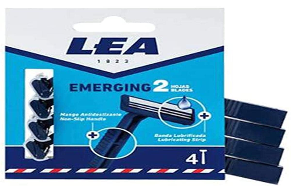 LEA Emerging 2 Hojas Maquinilla Desechable 4 Stk