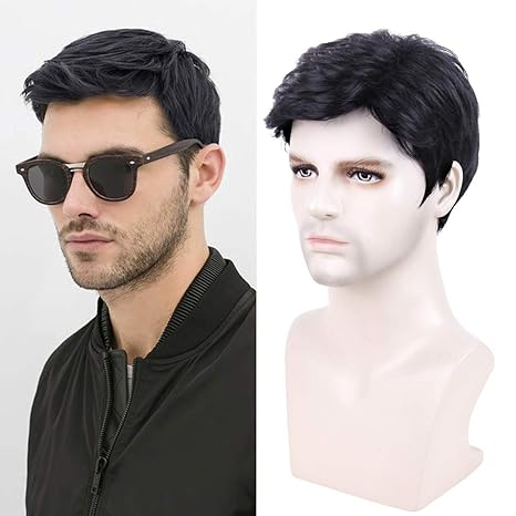 Majik Men S Hair Wig In Black Color Pack Of 1 Amazon In Beauty