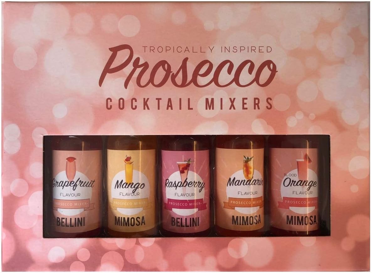 Prosecco Cocktail Toppers Mixers Syrups Amazon.co.uk Grocery