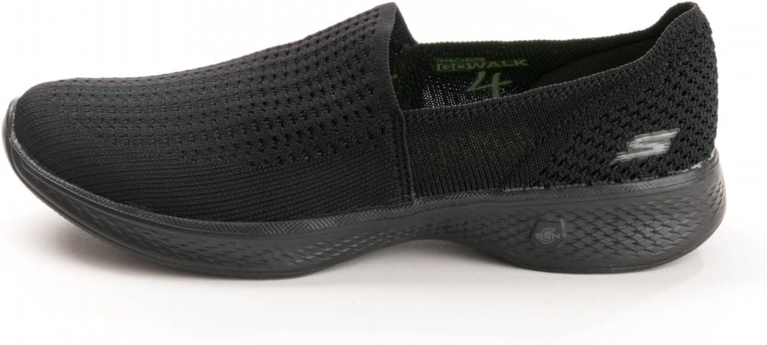 skechers go walk 4 slip on trainers ladies