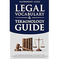 Amazon.com: Legal Terminology: 9780134849225: Kauffman, Kent