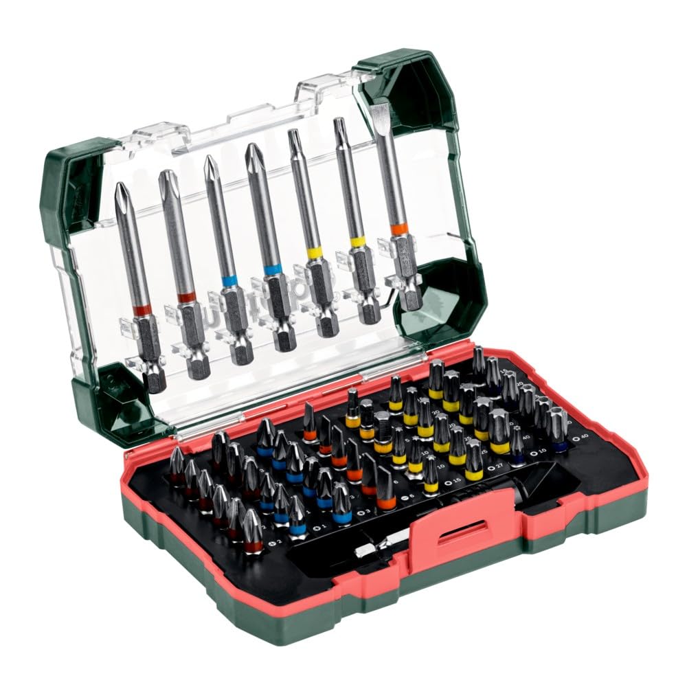 Metabo 626702000 56 Piece Screwdriver Bit Set