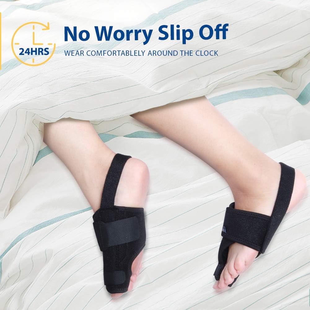 Caretras Bunion Corrector, Orthopedic Bunion Splint, Big Toe Separator Pain Relief, Non-Surgical Hallux Valgus Correction, Hammer Toe Straightener, Day Night Support: Health & Personal Care