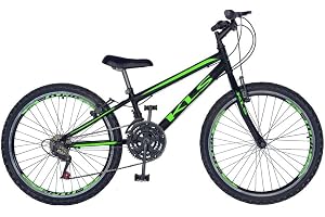 Bicicleta Sport Gold Aro 24 Freio V-Brake MTB 21 Marchas Kls