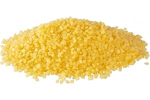 Wfmolcand Yellow Organic Beeswax Pellets 10LB, Pure Natural and Pollution-Free, DIY Handcrafted raw Materials, Suitable for Candles, Lipsticks,Soap Making Supplies and Multiple uses