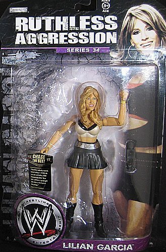 LILLIAN GARCIA RUTHLESS AGGRESSION 34 WWE JAKKS ACTION FIGURE TOY